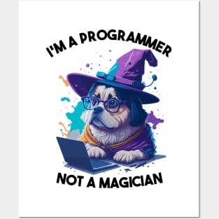 Programmer not a Magician Posters and Art